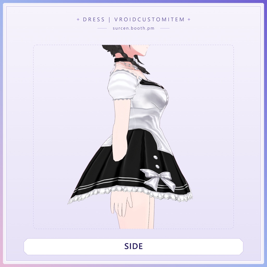 【期間限定50%OFF】 Noir Lace Maid / Dress | 7 Colors