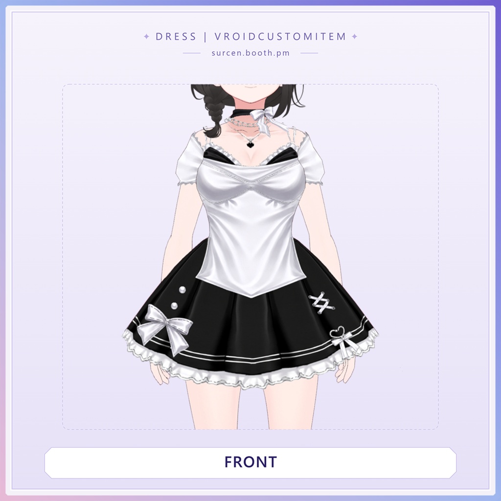 【期間限定50%OFF】 Noir Lace Maid / Dress | 7 Colors