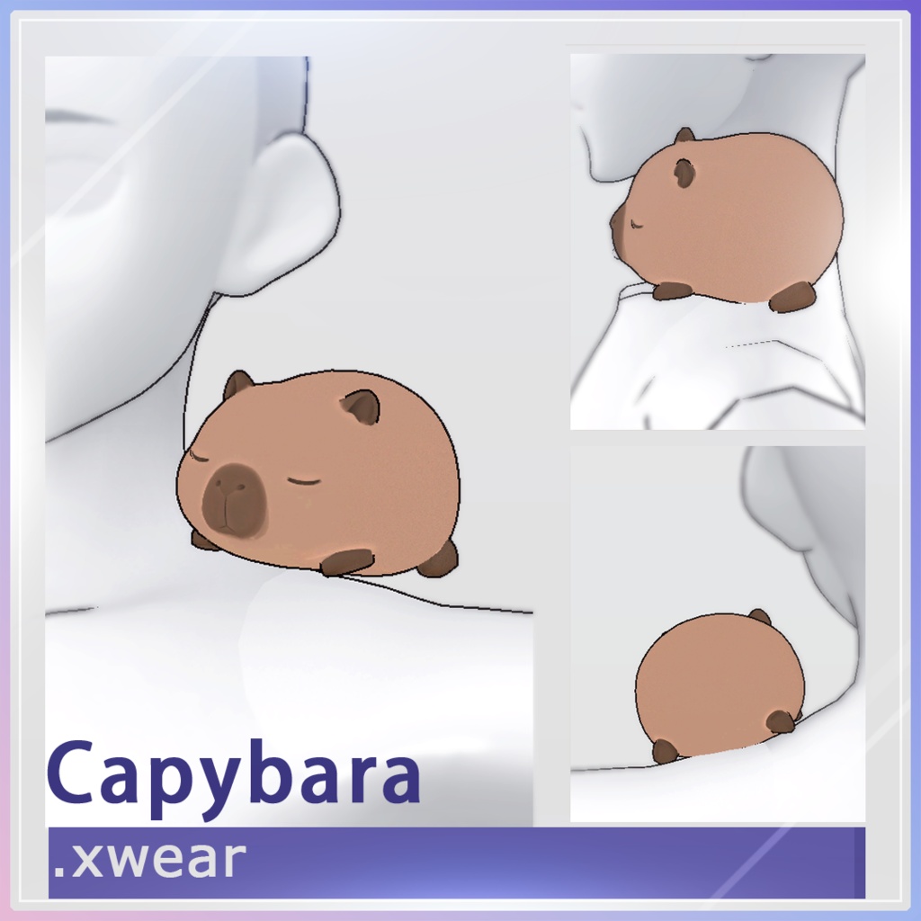 【期間限定FREE】Capybara / Accessory /XWear