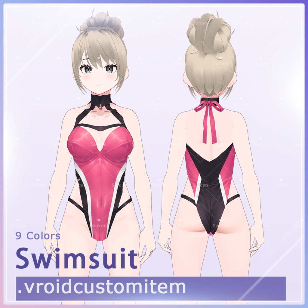 [VRoid] Swimsuit | 9 Colors