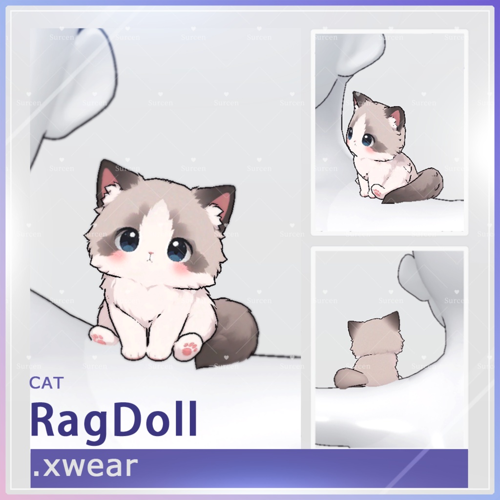 【期間限定FREE】RagDoll Cat / Accessory /XWear