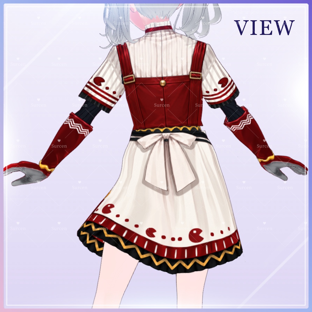 【期間限定50%OFF】 Fast Food / VRoid Outfit