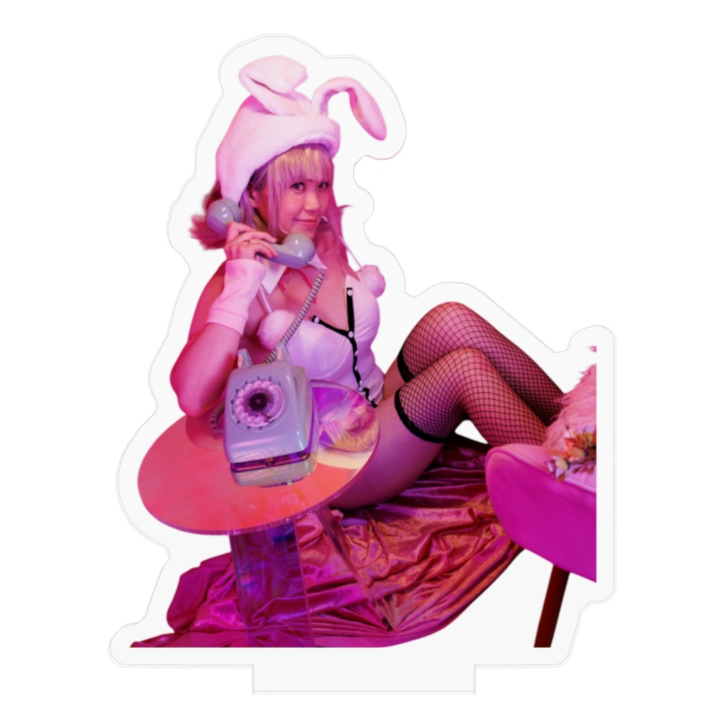 白羽ちゃんアクリルフィギュア(no.1 バニー)