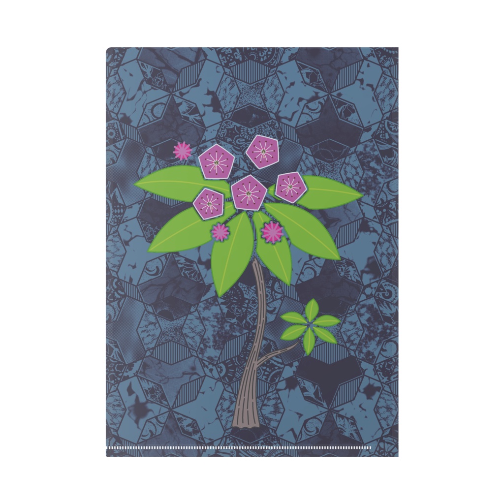 カルミア・クリアファイルA4(あまっトン)