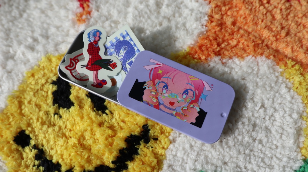 MentholBalmCan + 4Stickers