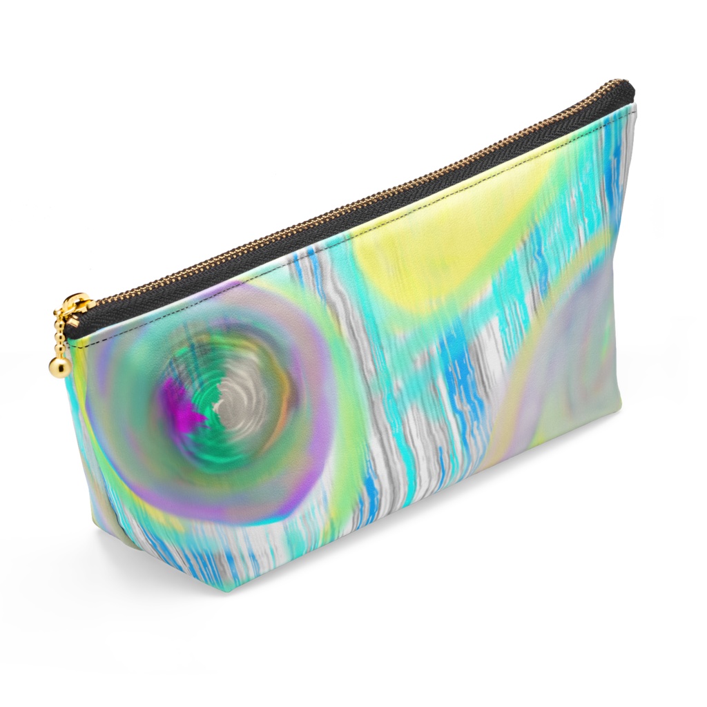 気分の色 幾何学ポーチ