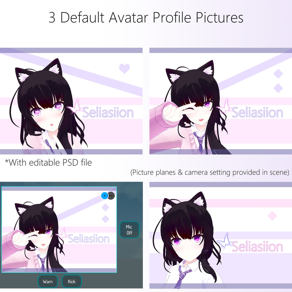 Seliasiion(セリエシオン)v1.01 -オリジナル3Dモデル-