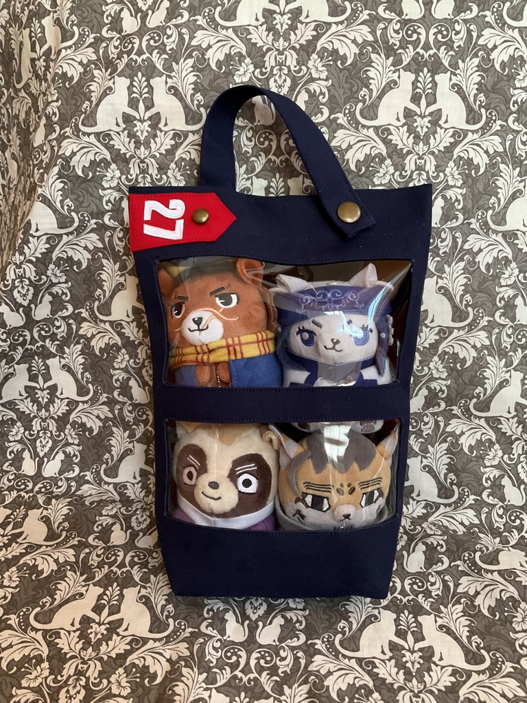 お出かけみちみちフォローバッグ（27聯隊肩章柄）