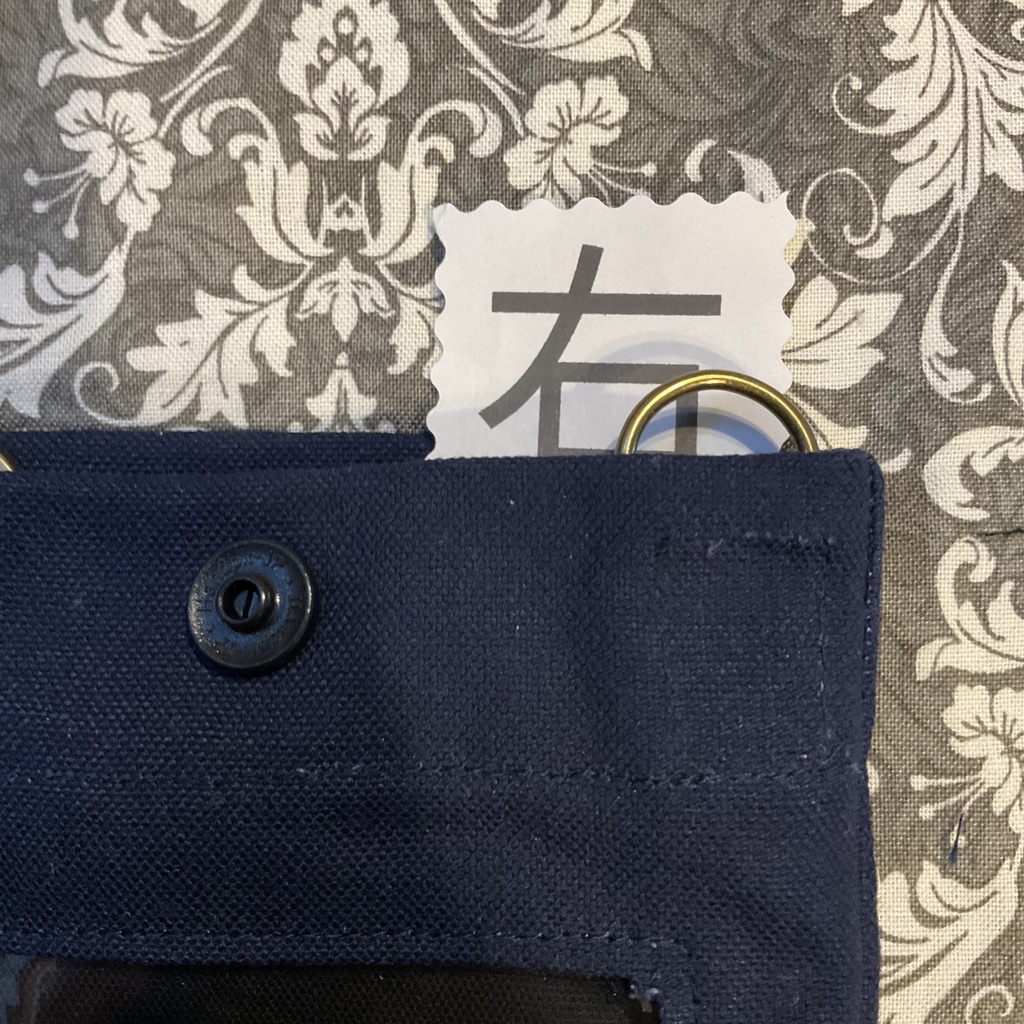 右腰用 お出かけみちみちフォゼバッグ(第27聯隊肩章、袖章柄)