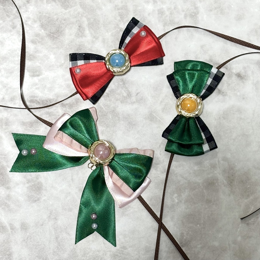 【3点セット】レトロリボン