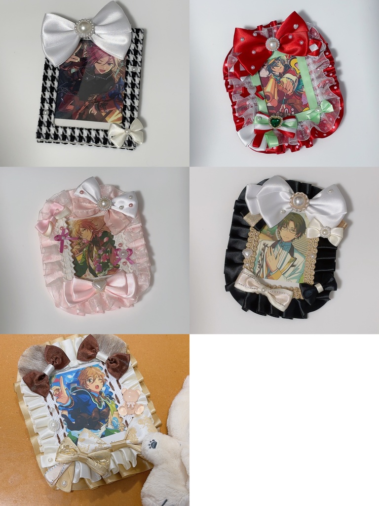 【B8】トレカケース 硬質ケースデコ