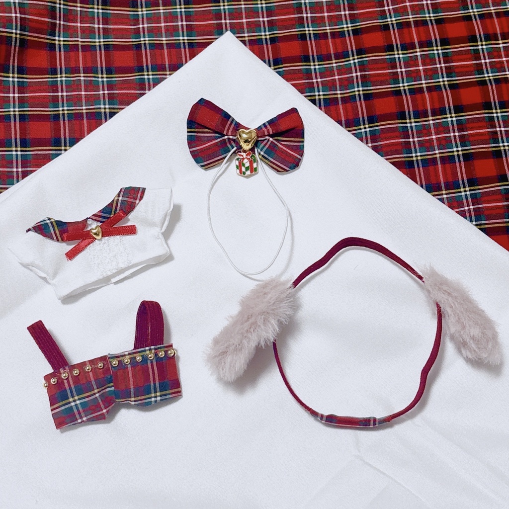 Xmas Rabbit【ちびぐるみサイズ 】