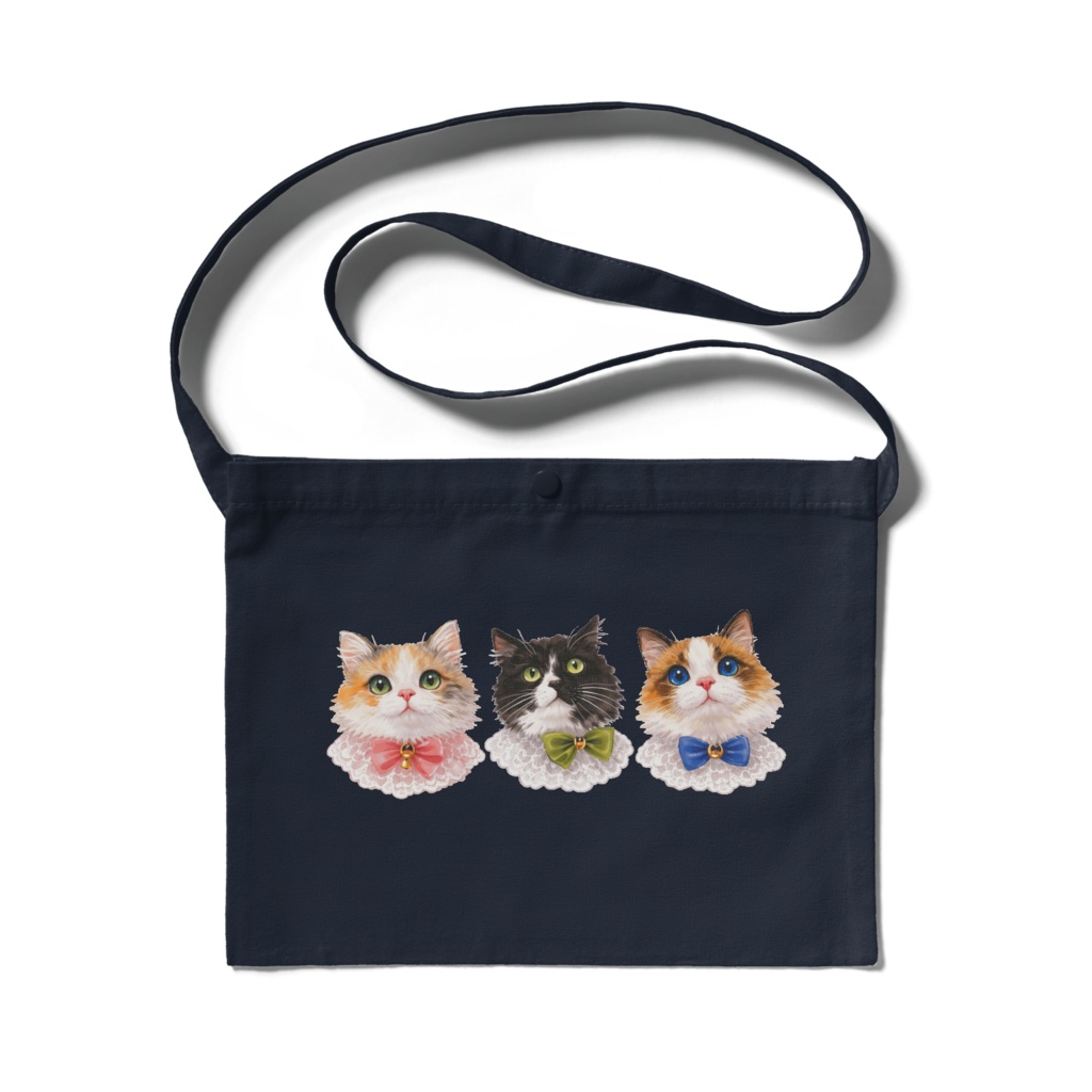 KNC_ねこねこサコッシュ