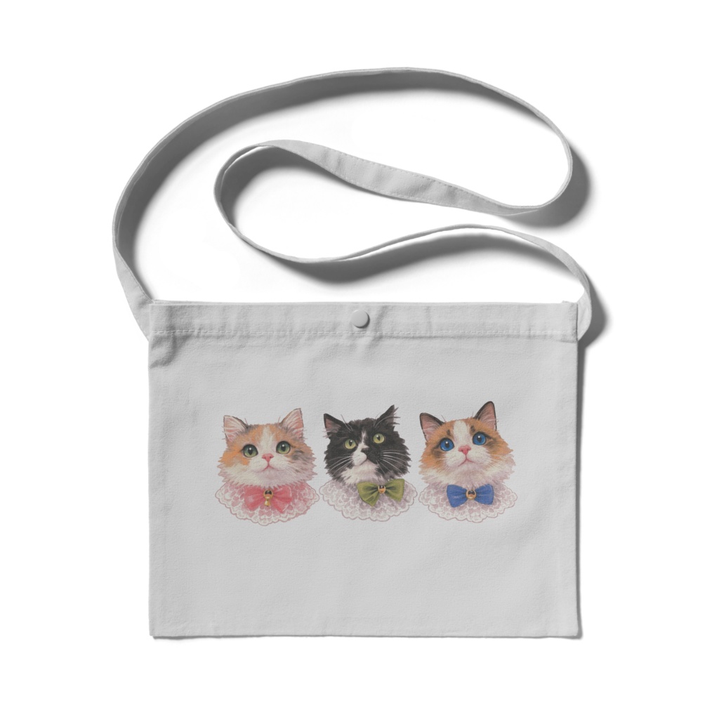 KNC_ねこねこサコッシュ