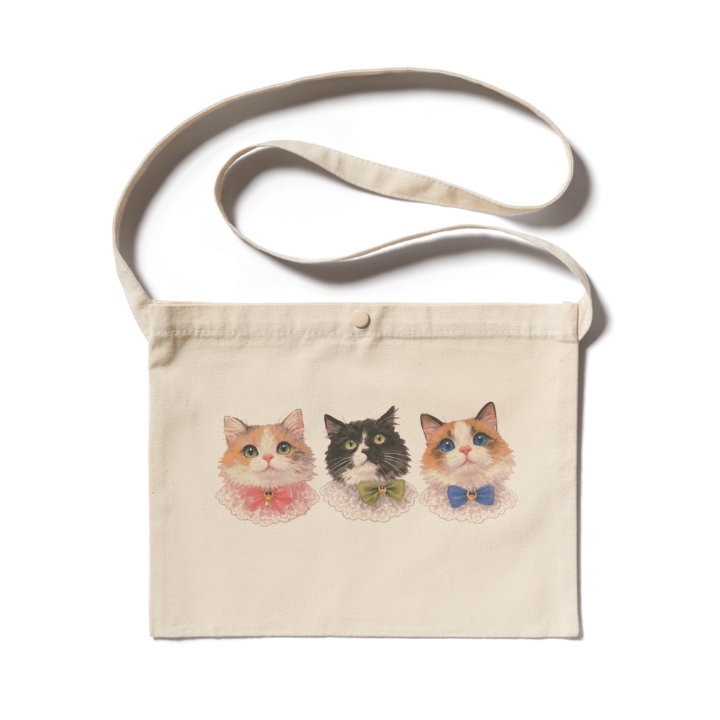 KNC_ねこねこサコッシュ