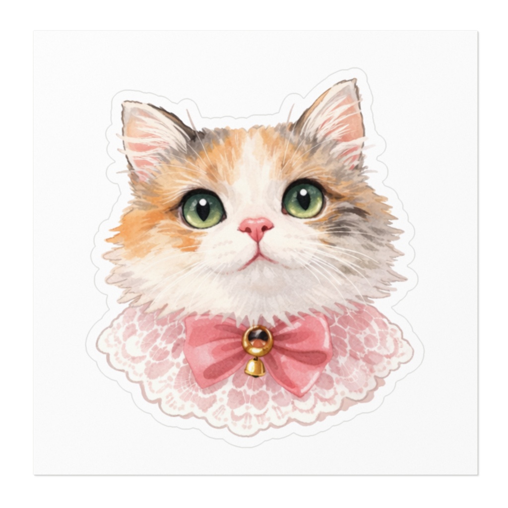 KNC_ねこねこステッカー