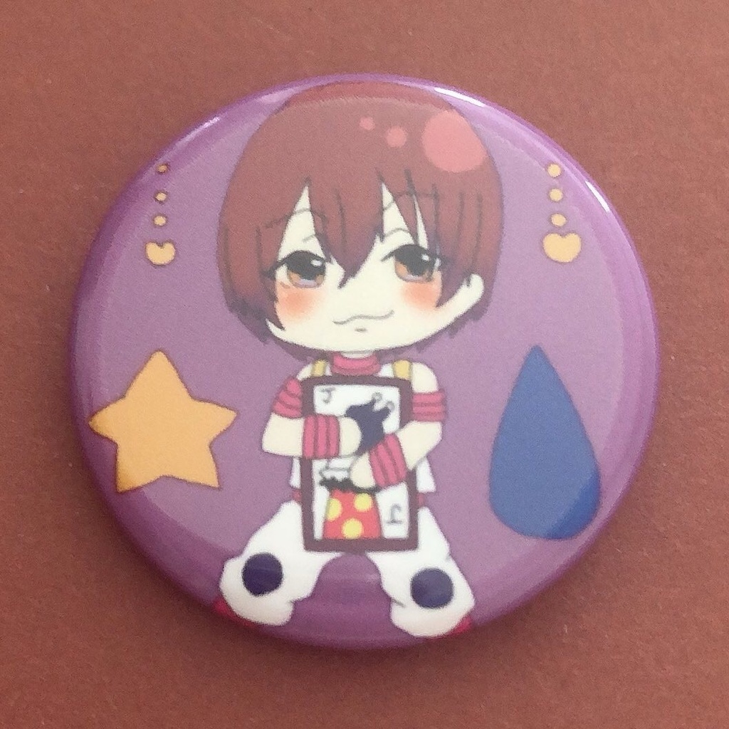 《H×H》ちびちび缶バッチ《ヒソカ》