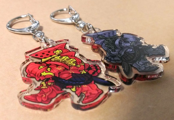 バニッシャーAアクリルキーホルダー