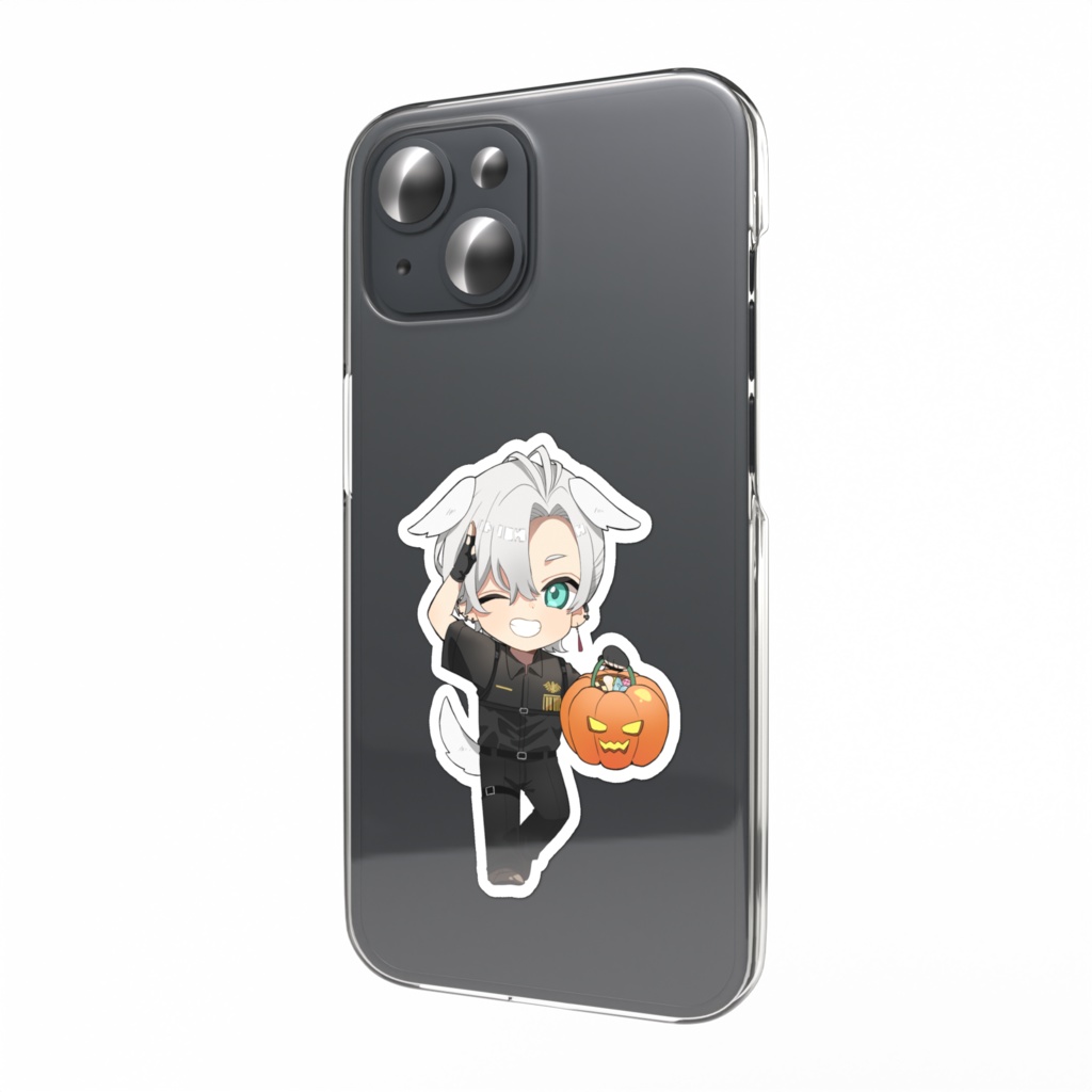 【2025ハロウィン限定】スマホステッカー/神丸ゆいと（ミニキャラ）