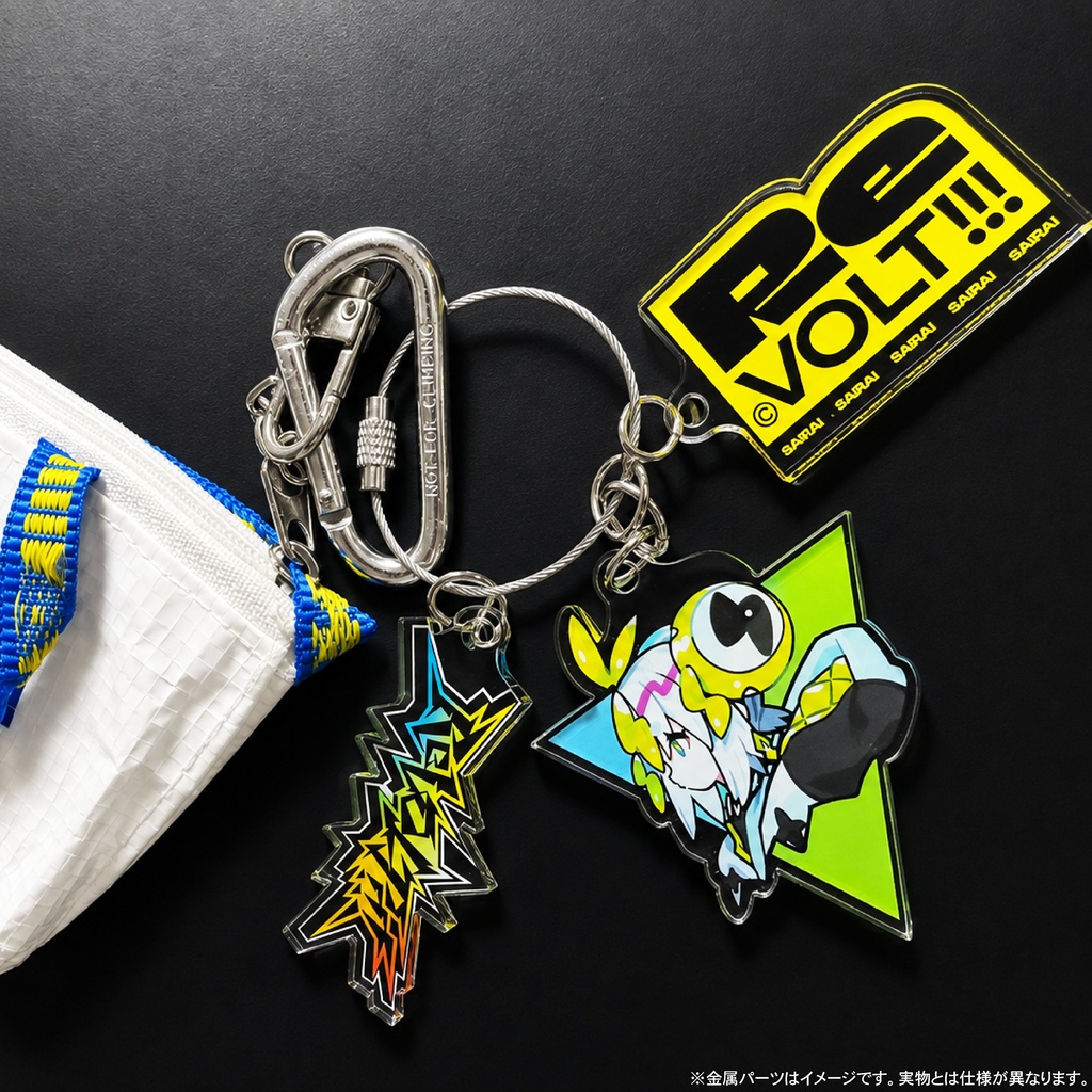 3連アクリルキーチェーン 『RV:EDITION / VS:EDITION』