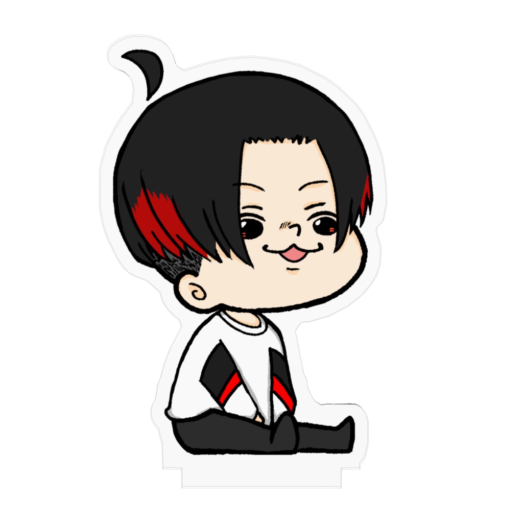 ちょこんと座るハルネ