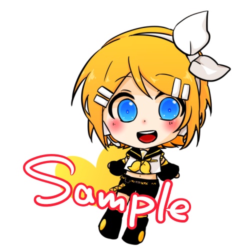 鏡音リン　アクキー