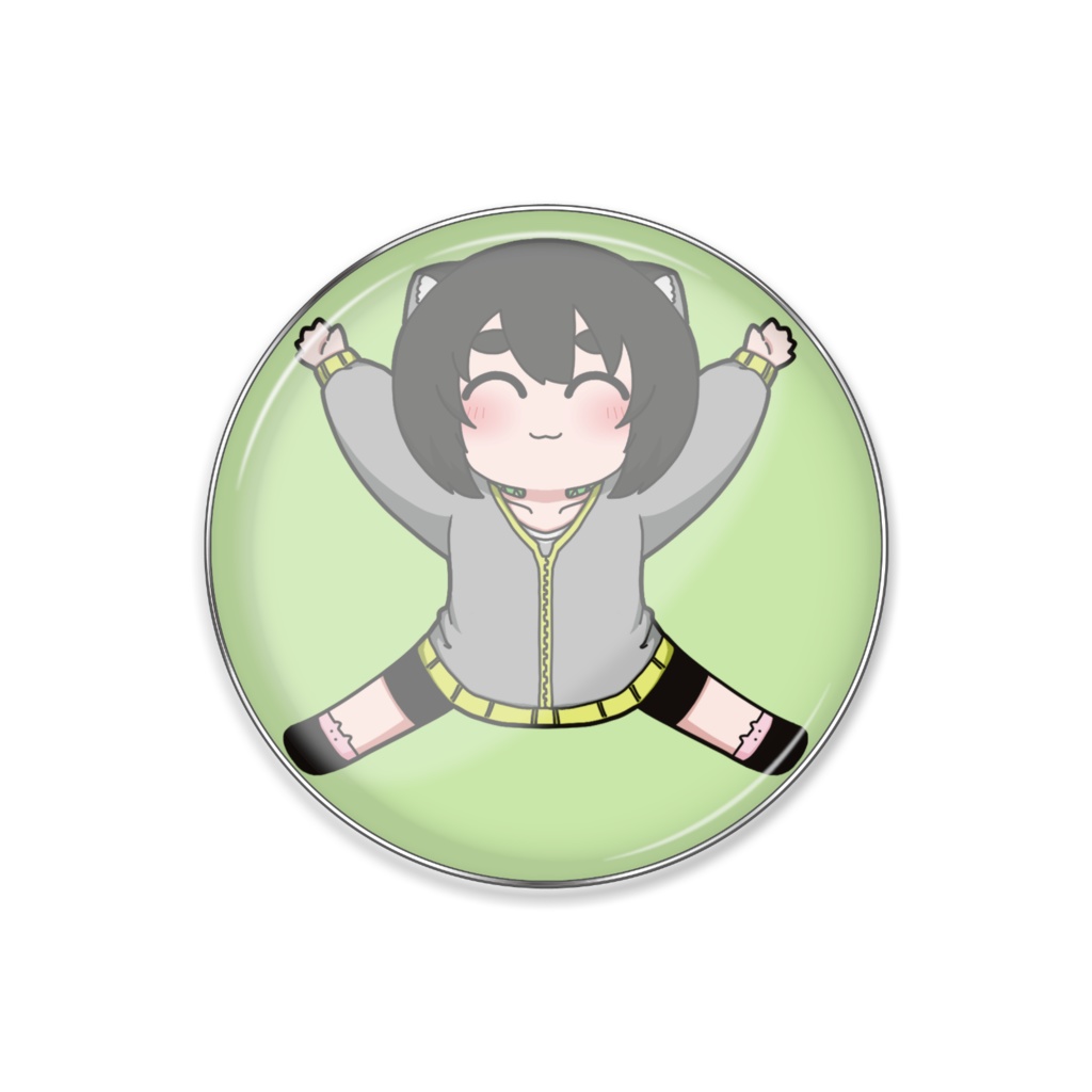 えるもちゃんピンバッジ