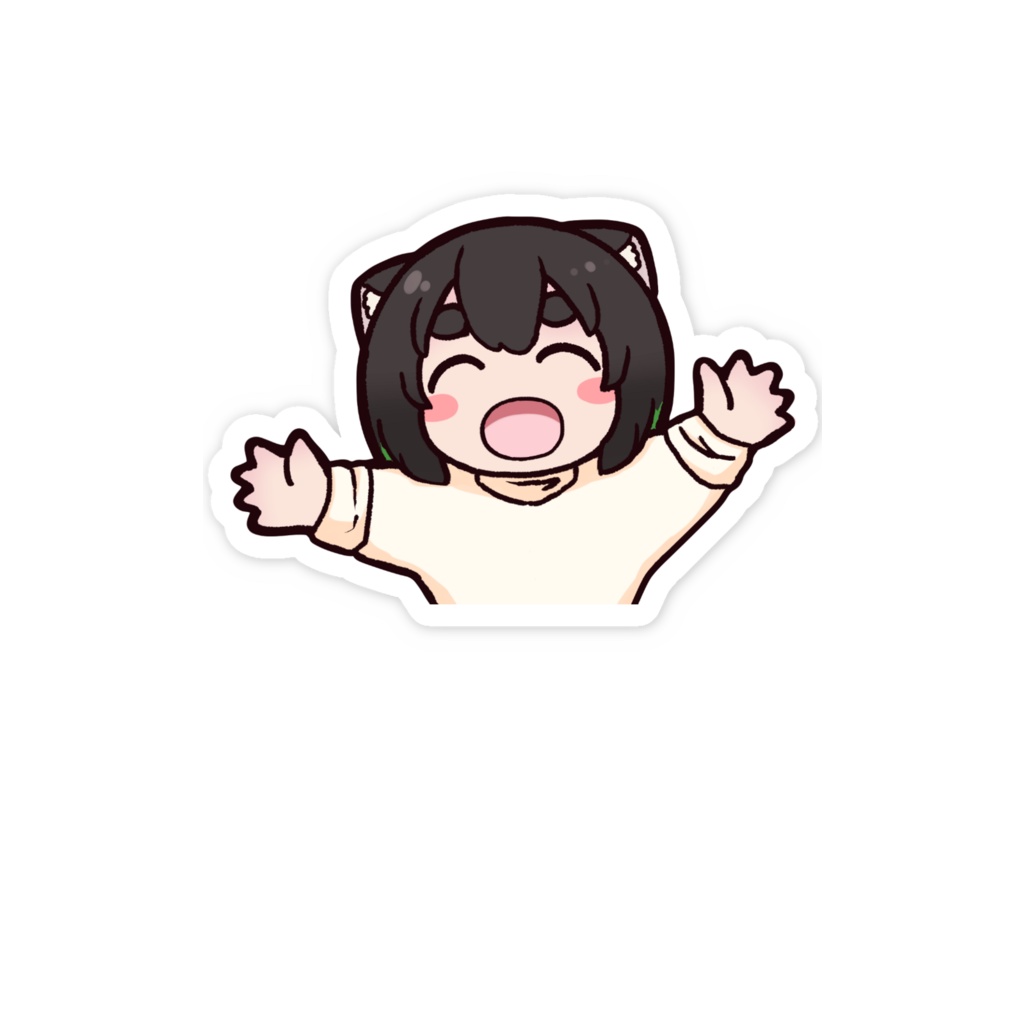 えるもわっステッカー