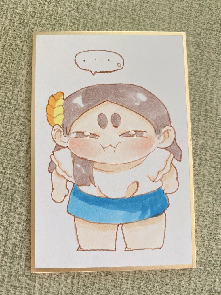 学園アイドルマスター ちび千奈 ミニ色紙
