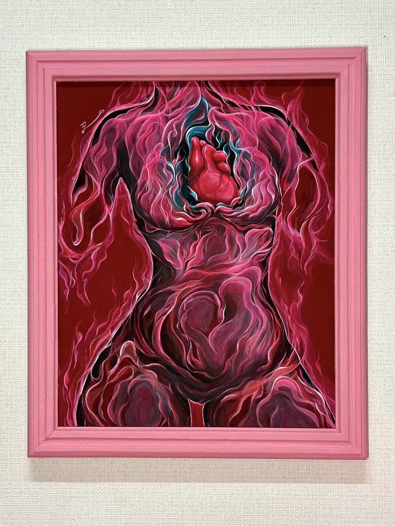 【Original Artwork】Moment / Fire. 【原画】刹那 / 火