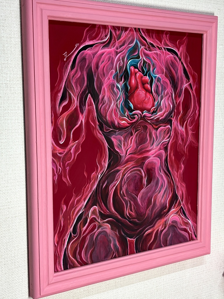 【Original Artwork】Moment / Fire. 【原画】刹那 / 火