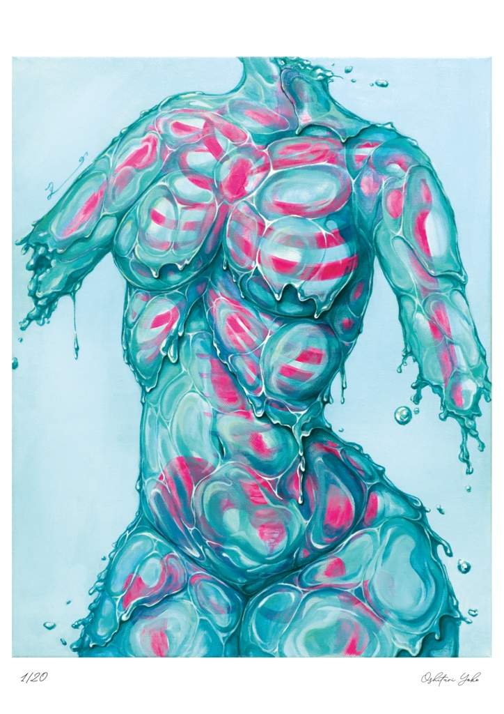 【Limited edition print】Moment / Water.    【複製原画】刹那 / 水　