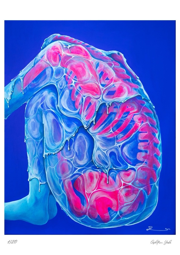 【Limited edition print】Moment / Water02. 【複製原画】刹那 / 水02　