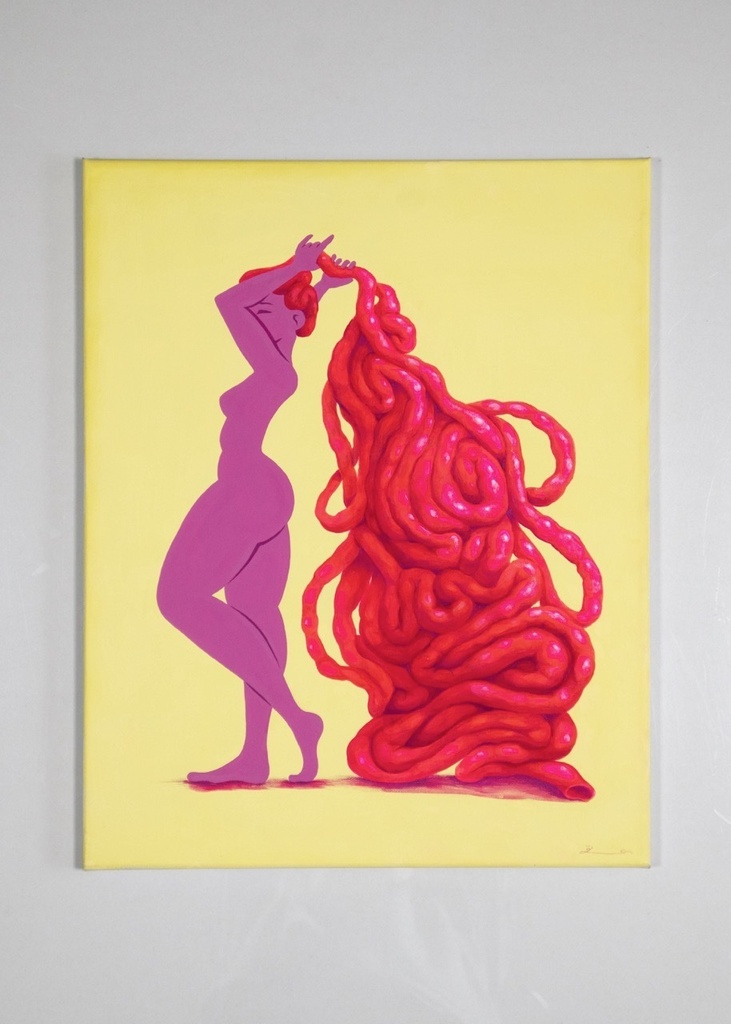 【Original Artwork】If My Hair Were Intestines. 【原画】If My Hair Were Intestines.