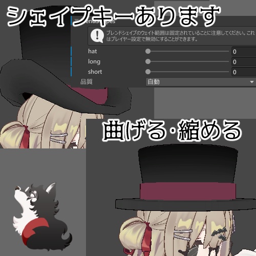 【更新まで無料】変な帽子