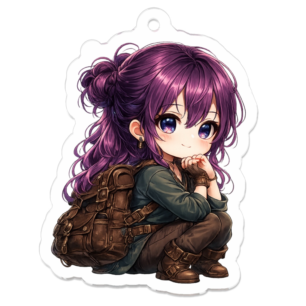 「On the Journey」旅人キャラVer アクリルキーホルダー