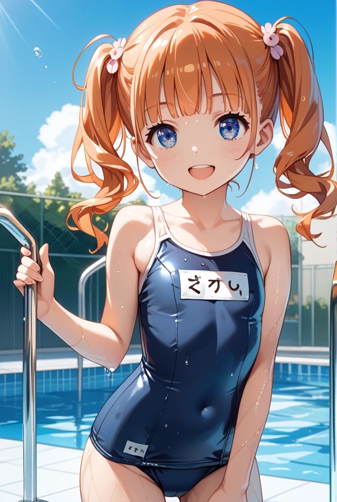 スイミングスクールの女子