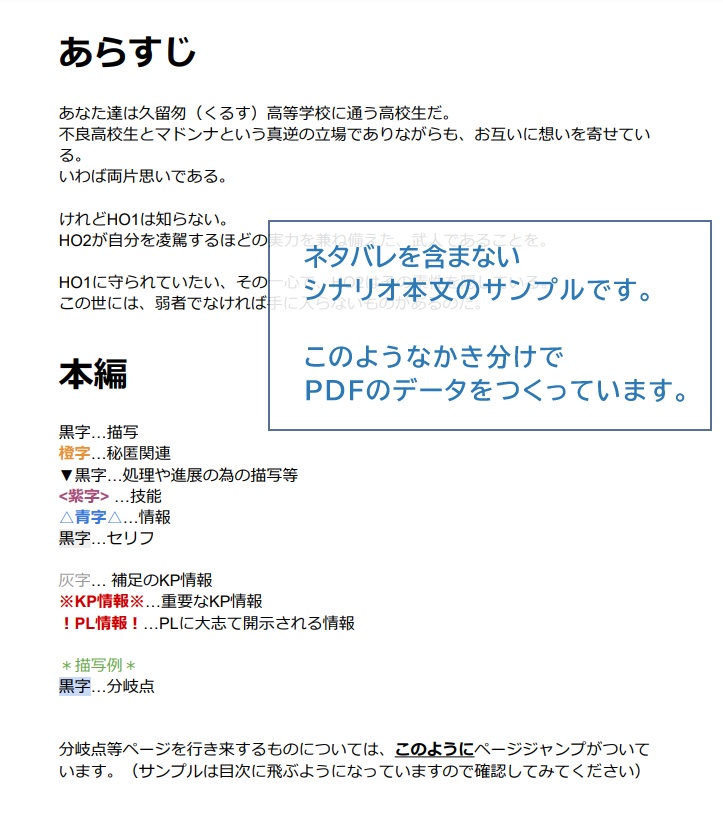 6版CoCシナリオ【立てば芍薬座れば牡丹戦う姿は百合の花】 SPLL:E195412