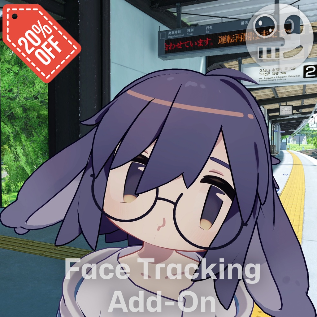 うささき/Usasaki - Face Tracking Add-on (V2) (20% off)