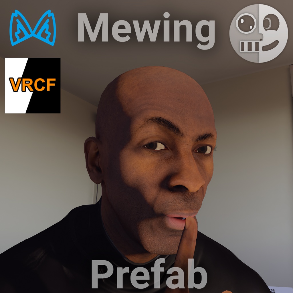 Mewing🤫🧏 - Face Tracking Prefab