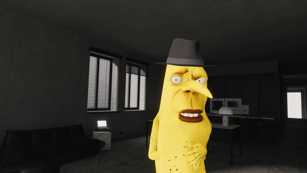 バナナ星人/FreakyBanana - Face Tracking Add-on + Mobile compatibility