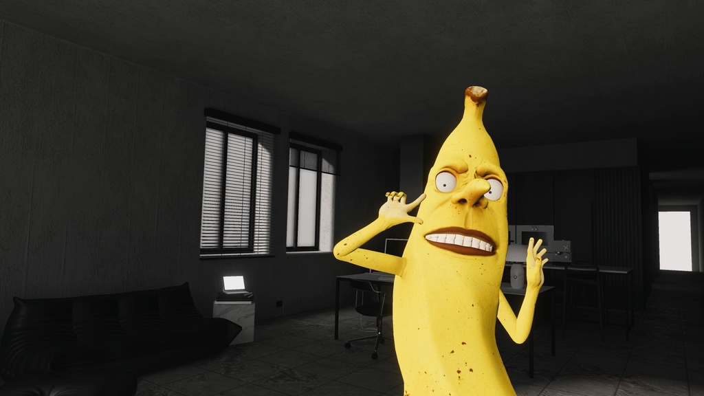 バナナ星人/FreakyBanana - Face Tracking Add-on + Mobile compatibility