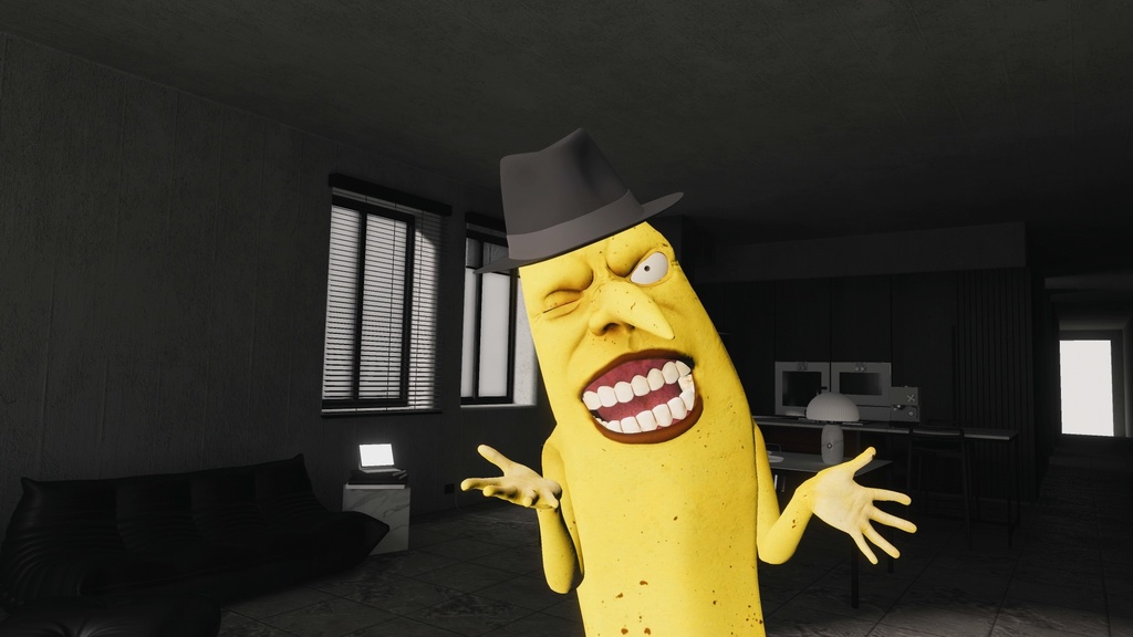 バナナ星人/FreakyBanana - Face Tracking Add-on + Mobile compatibility