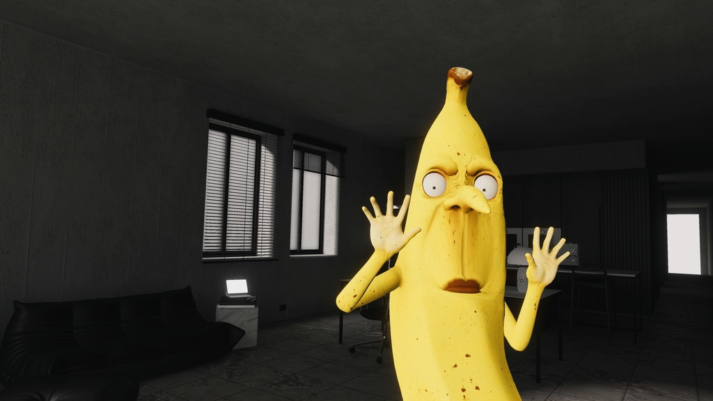 バナナ星人/FreakyBanana - Face Tracking Add-on + Mobile compatibility