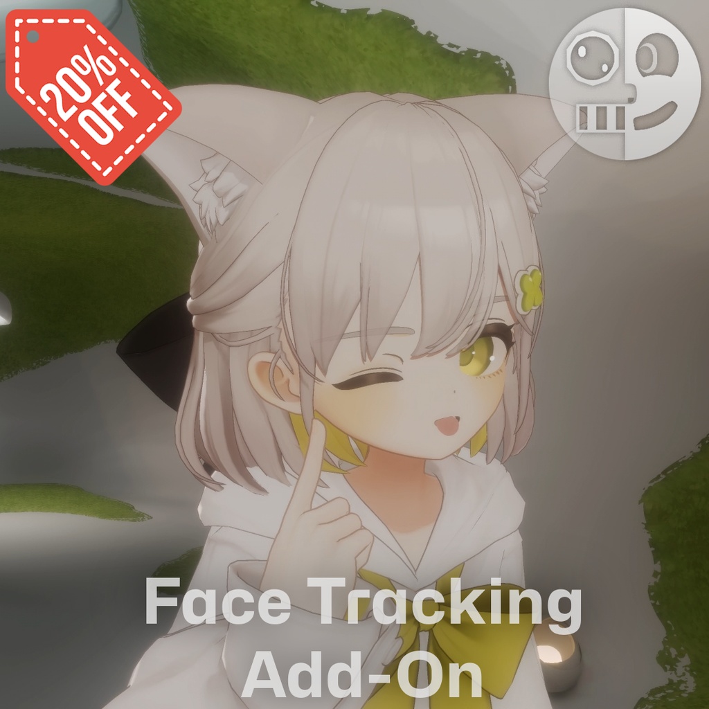 しらつめ/Shirazume - Face Tracking Add-on (20% Off)