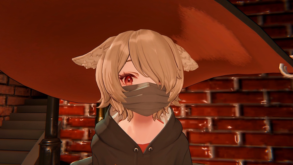 Dark Cat Witch - Face Tracking Add-on