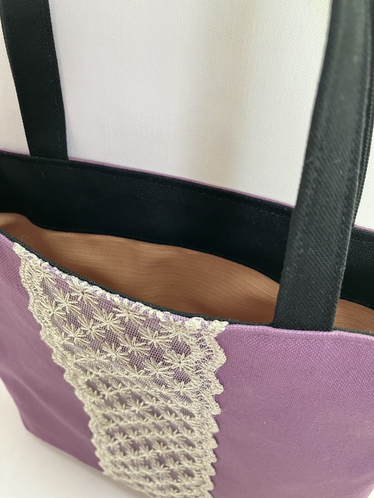 瑞屋×繭結コラボ作品 折りマチトートバッグ×水引チャーム