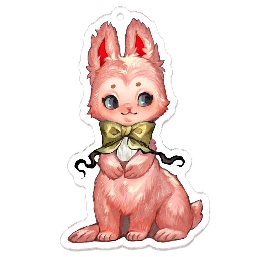 【FluffyPuca】アクリルキーホルダー(コーティング)‐プーカ‐