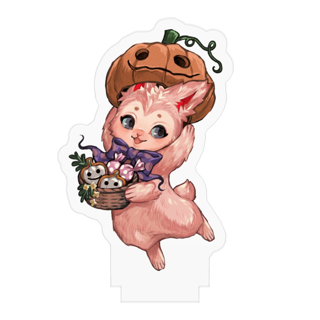 【FluffyPuca】アクリルフィギュア ‐Halloween Puca‐