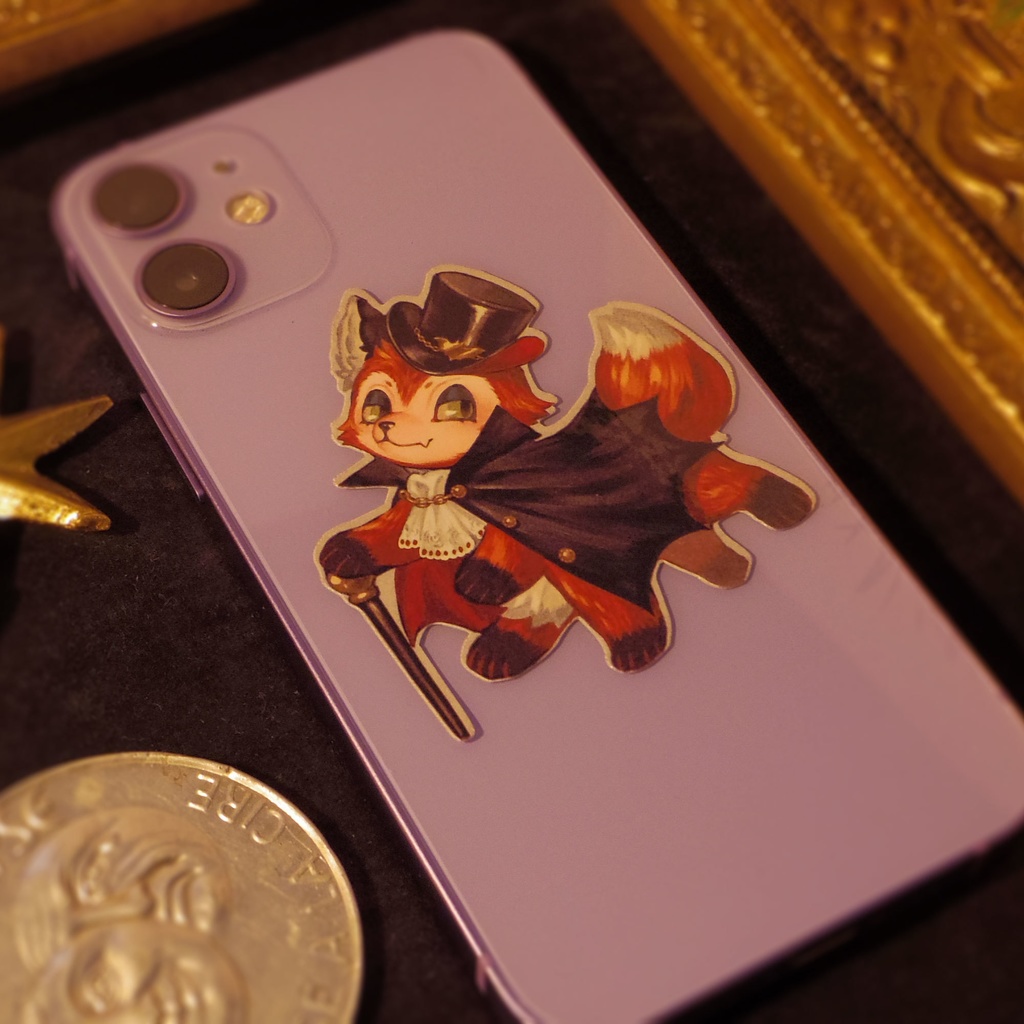 【FluffyPuca】ステッカー ‐Halloween Puca‐